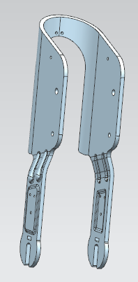 Front Fork For Dualtron Popular Single 