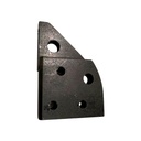 Rear fork connecting block left (Bloque de conexión de la horquilla trasera izquierda) Dualtron Dolphin