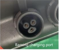 SOCKET CHARGER 3P / Charging connector | MINIMOTORS | DUALTRON | SPEEDWAY | FUTECHER