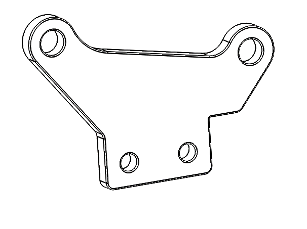 Brake Mount (Soporte de freno) Dualtron Eagle / DT2 / MX / ...