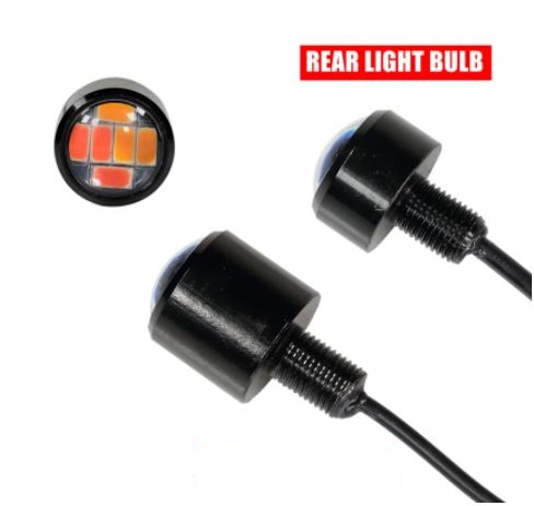 Rear LED spotlights (red and yellow) (Luz LED trasera ) Vsett 8/8+