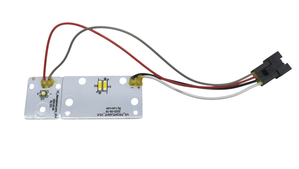 Headlight board (Placa de luz delantero) for Inmotion V11