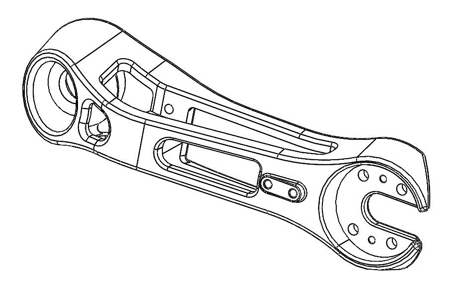 Arm Front Right (Brazo Delantero Izquierdo) compatible for Minimotors Dualtron Storm