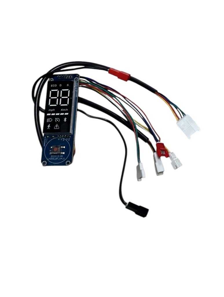 Dashboard with bluetooth (Tablero con bluetooth) for Inmotion C1 PRO