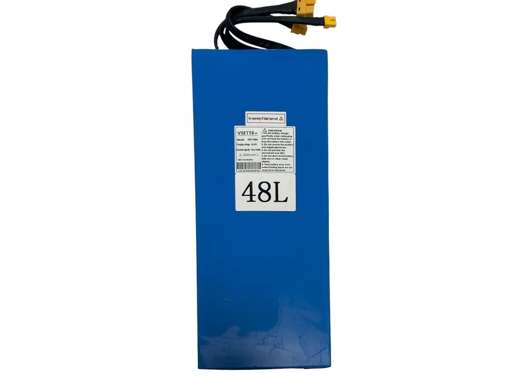 Battery (Batería) 48V 16AH 3200mAh for Vsett 8+