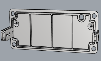 Rear scooter body waterproof pad (Almohadilla impermeable cuerpo delantero) for Dualtron Togo