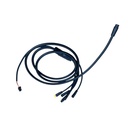 dual motor main cable waterproof plug