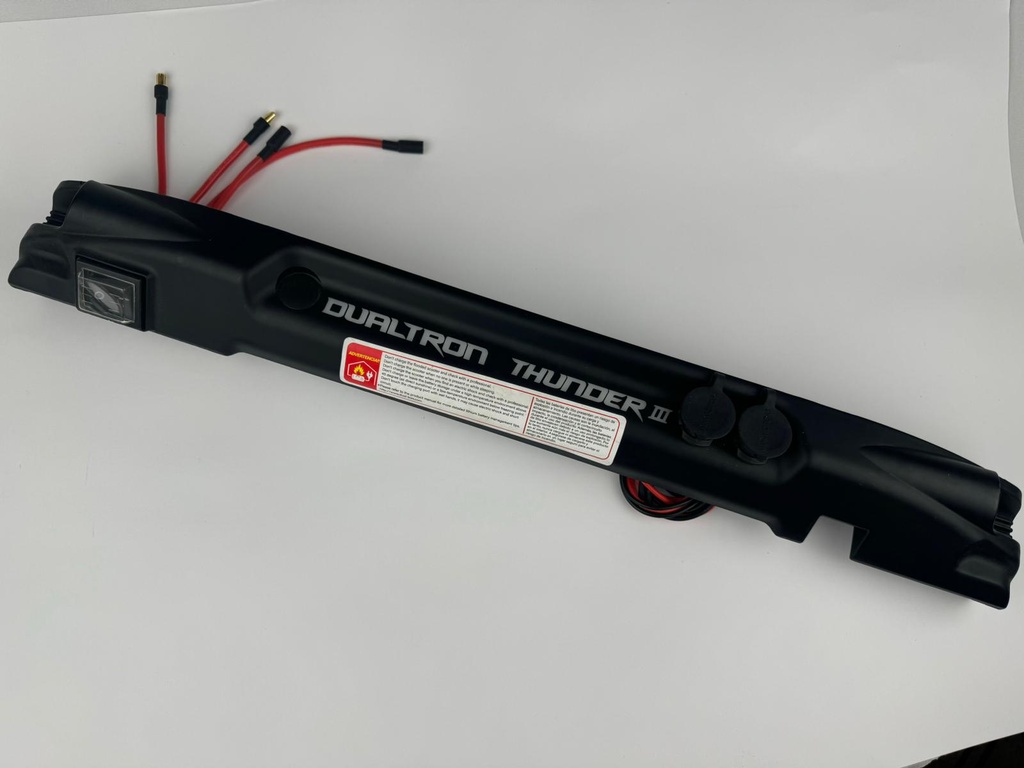 Side Cover Assembled Left (Cubierta Lateral ensamblada izquierda)  for Minimotors Dualtron Thunder 3