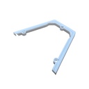 rear pedal plastic cover (cubierta plastica pedal trasero) Teverun Fighter Mini