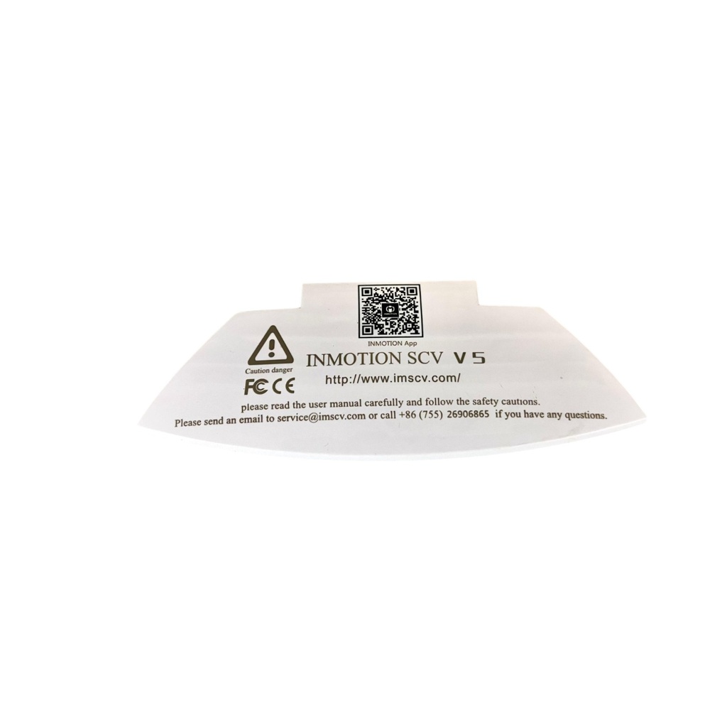 nozzle cover  (Tapa de boquilla) WHITE Inmotion V5