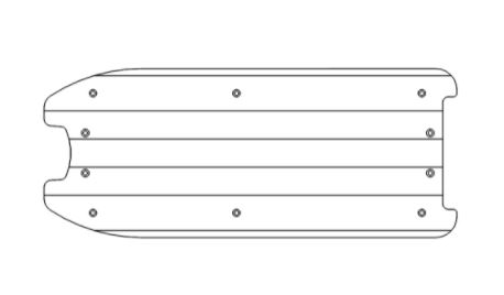 [deck-dt-eagle] Deck (Tapa de plataforma) Dualtron Eagle