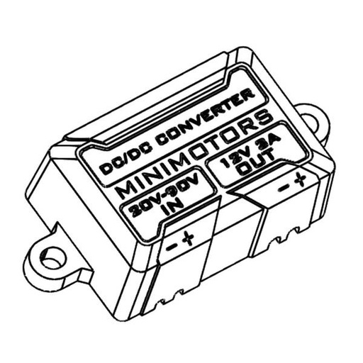 [DC-DC-Converter-20V-90V-IN-12V-3A-OUT--for-Dualtron-Thunder] 3A DC Converter for Dualtron Thunder/Ultra/DT X/...