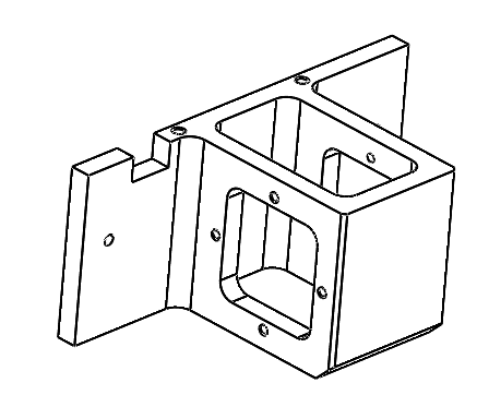 [mm-dt-rear-mount-mechanical-raptor-2] Rear Mount For  Minimotos Dualtron Raptor2