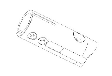 [mm-dt-higher-hinge-compatible-mechanical] Higher Hinge (Bisagra Superior)  compatible for Minimotors Dualtron