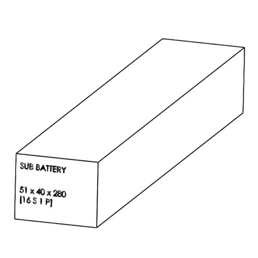 [Additional-Battery-60V3.2Ah-Inside-Steering-Tube-for-Dualtron-X] Additional Battery (Batería) 60V 3.2Ah Inside Steering Tube for Dualtron X