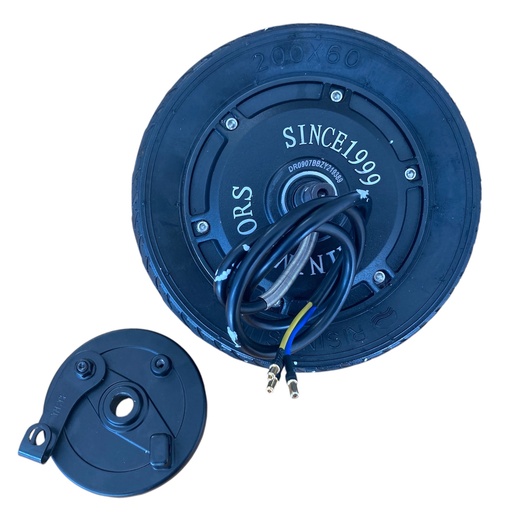 [mm-dt-rear-motor-raptor2] Rear motor with wheel Dt Raptor 2 (Motor trasero con neumático)