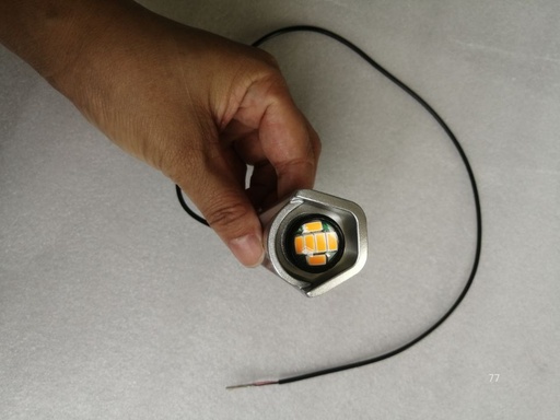 [front-turn-signal-light-assy-right-dt-togo-ltd] Front Turn Signal light with assy-right (Luz intermitente delantera con ensamblaje-derecha) Dualtron Togo Limited