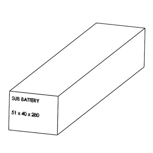 [Additional-Battery-12V16Ah-LG-Inside-Steering-Tube-Dualtron-2] Additional Battery (Batería) 12V 16Ah LG Inside Steering Tube for Dualtron X II