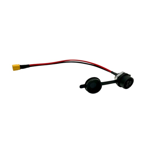 [port-charge-tvr-ft-11] high quality approvaled charge port (puerto de carga) Teverun Fighter 11