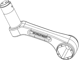 [arm-swing-mm-dt-thunder-3] Swing arm (brazo de direccion) Dualtron Thunder 3 / new storm / new storm ltd