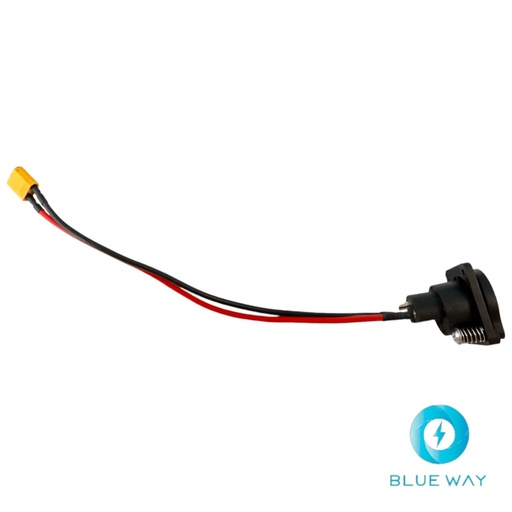 [charge-port-assembly-vs-11+] Charge Port assembly (Puerta de carga ensamblado)  for Vsett 11+
