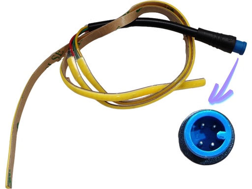 [led-strip-footrest-dt] LED strip for footrest (Luz led de reposapies) Dualtron 