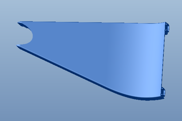 [cover-plate-connecting-im-air-pro] Pedal connecting rod cover plate (Placa de cubierta de la biela del pedal) Inmotion Airpro