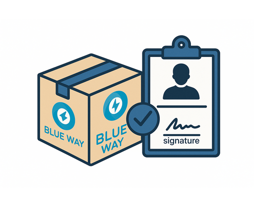 [sign-to-deliver] Delivery mandatory only against client's signature